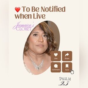 Please LIKE & FOLLOW for notifications when LIVE 🎉